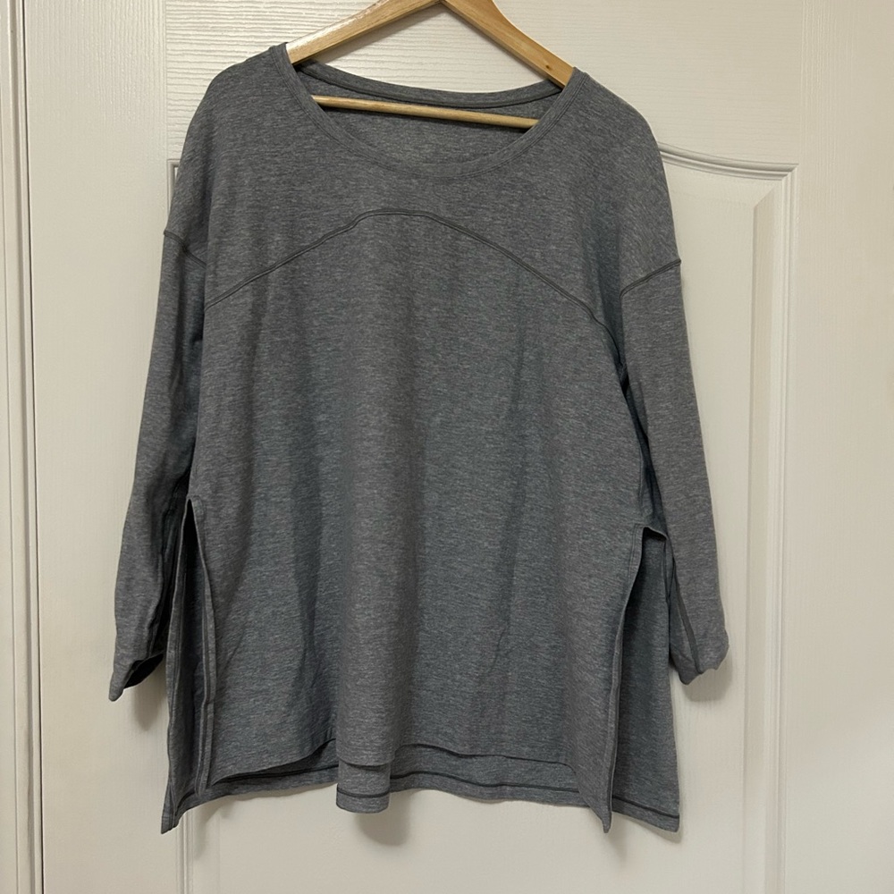 Lululemon Athletica Gray Oversized Sweatshirt